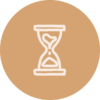 sandclock representing heirloom icon