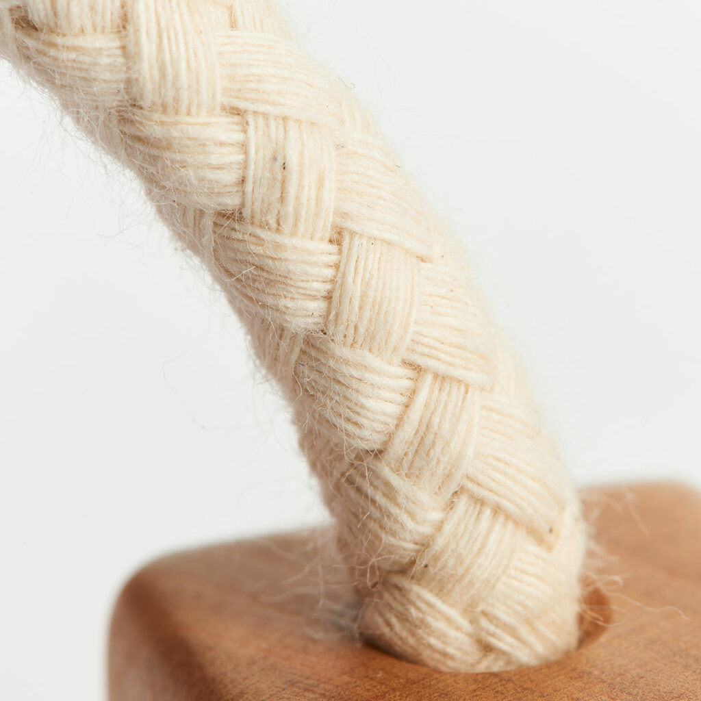 cotton rope close shot