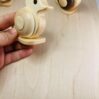 wooden duck toy, maple wood