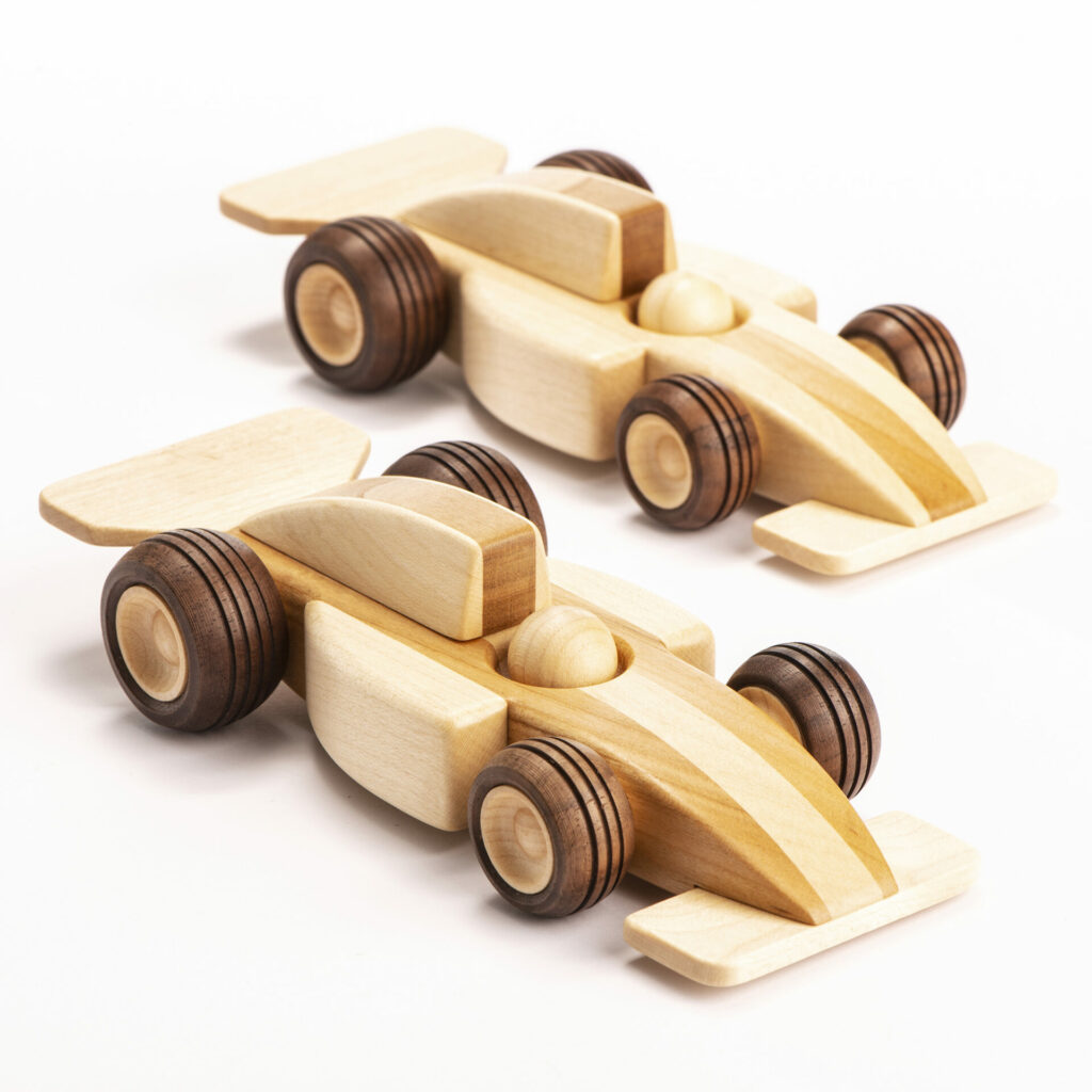 Wooden F1 car McLaren